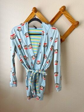 Y2K Paul Frank Julius Patterned Robe